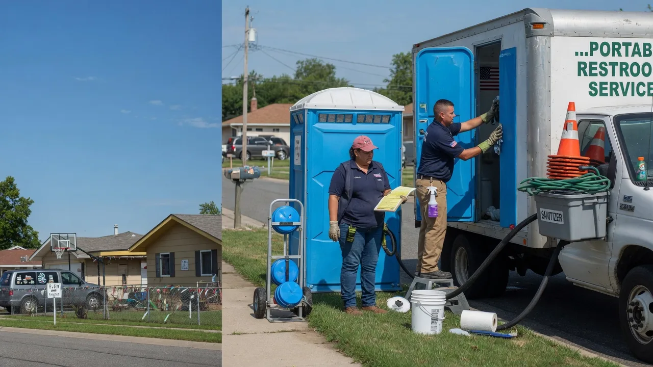 Portable Toilet Rental in Highland, WI near me